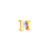 Plug anal multicouleur taille S 